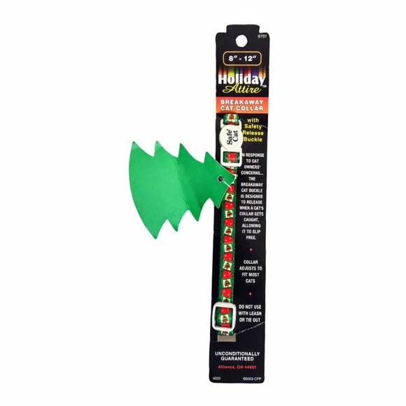 NWT Break Away Cat Collar - Christmas Tree Design - Picture 10 of 11